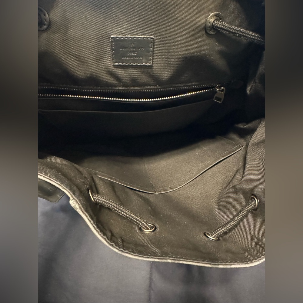 Louis Vuitton Monogram Eclipse Reverse Christopher Backpack - Picture 9 of 11